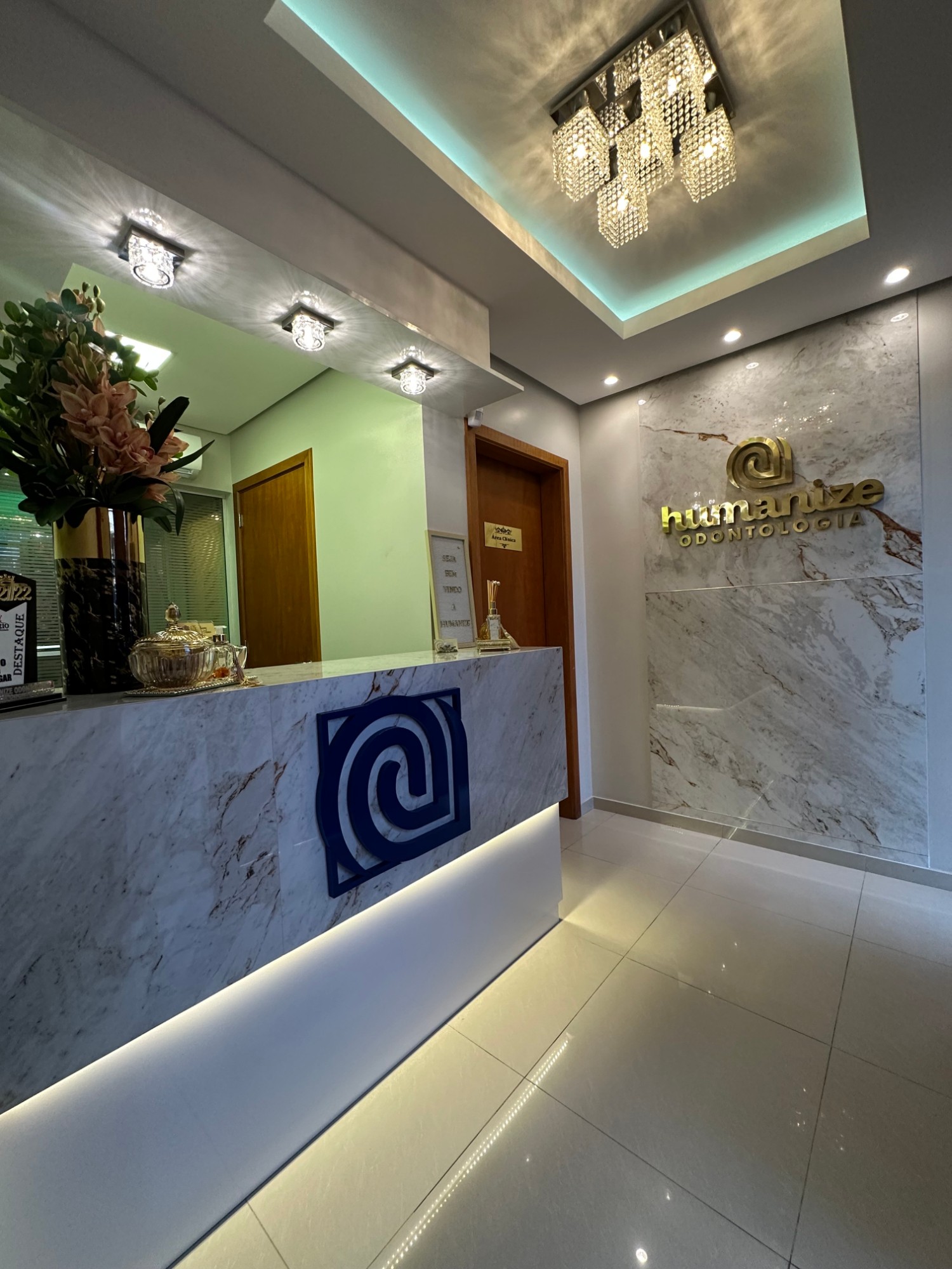 Recepção da Humanize Odontologia