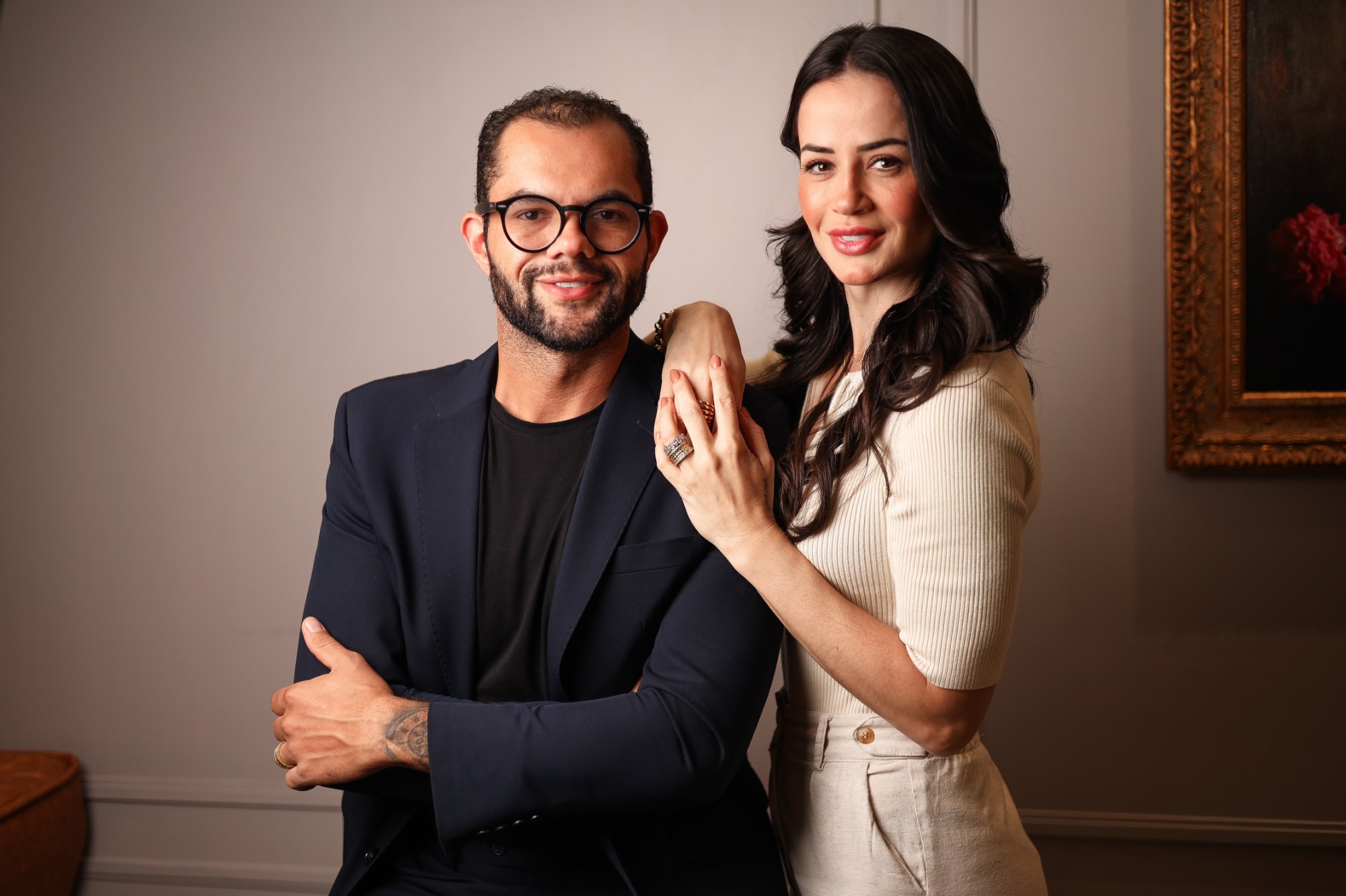 Dr. Silvio Cristiano e Dra. Fabiane Ames, sócios-fundadores da Humanize Odontologia